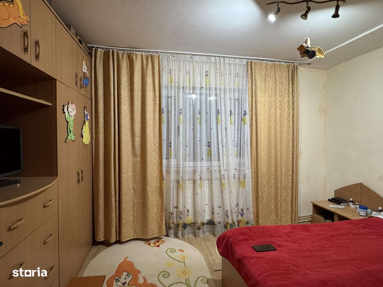 2 cam, etaj 1, 51 mp, fara imbunatatiri, Aleea Rozelor-3