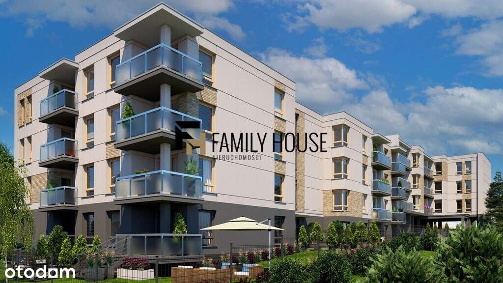 Rezydencja Żeromskiego 52,13m² Centrum Miasta - Pełny obrazek: 4/7