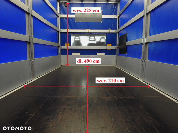 Fiat DUCATO PLANDEKA 10 PALET WEBASTO KLIMATYZACJA TEMPOMAT NAWIGACJA 180KM [ N95475 ] - 13