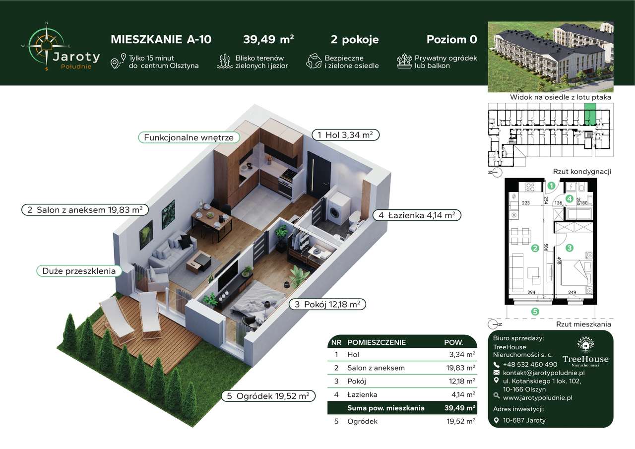 Jaroty Południe | mieszkanie 2-pok. | A-10 - Pełny obrazek: 2/9