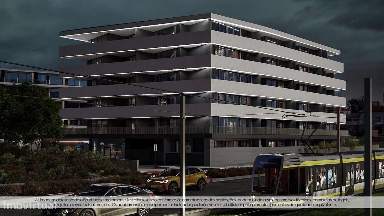 Apartamento T1 Novo c/ Lugar de Garagem em Santa Marinha (VL8)-3