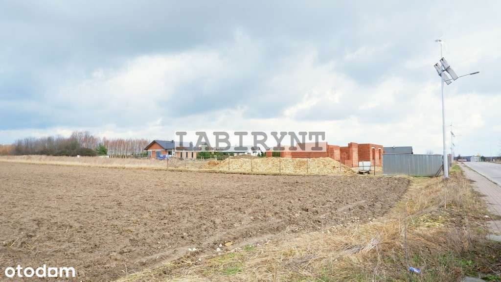 Mykanów, ul. Zielona, 1000m2, wymiary 29m x 35m-14