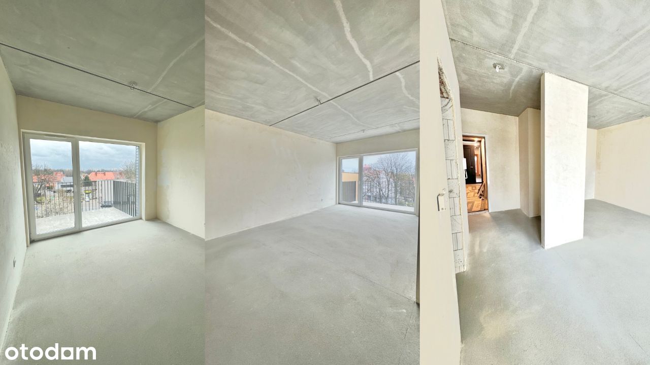 Mieszkanie, 46,54 m², Gliwice