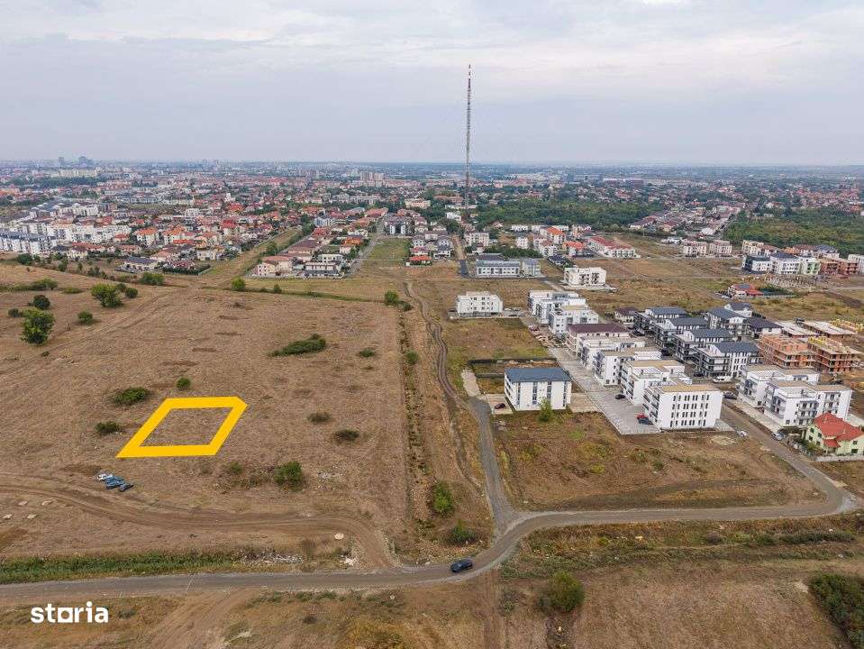 Teren 950 mp pentru proiect rezidential in Giroc – acces multiplu, z - Imagine principală: 4/16