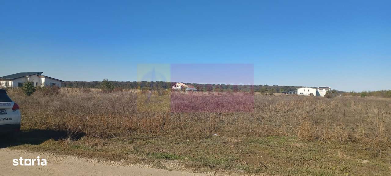 Săbăreni, teren rezidential 6290 mp, cu 52m FS, utilitati in apropiere - Imagine principală: 2/5