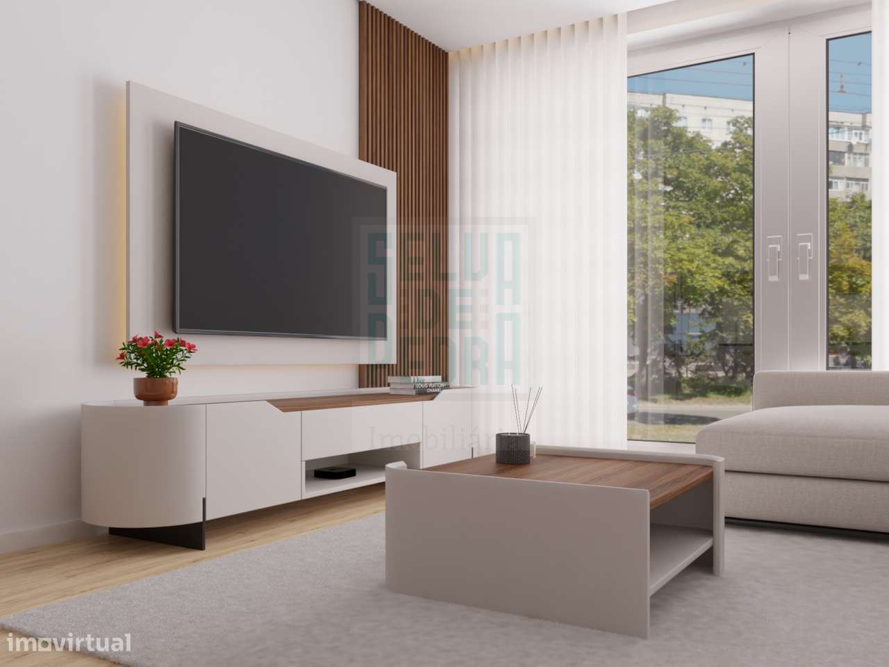 Apartamento T3+1 Centro de Paços de Ferreira-0