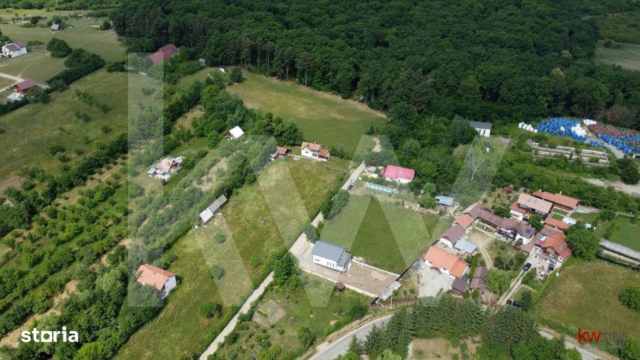 Teren construtie 1000 mp - Tocile, toate utilitatile, vedere panoramic - Imagine principală: 4/10