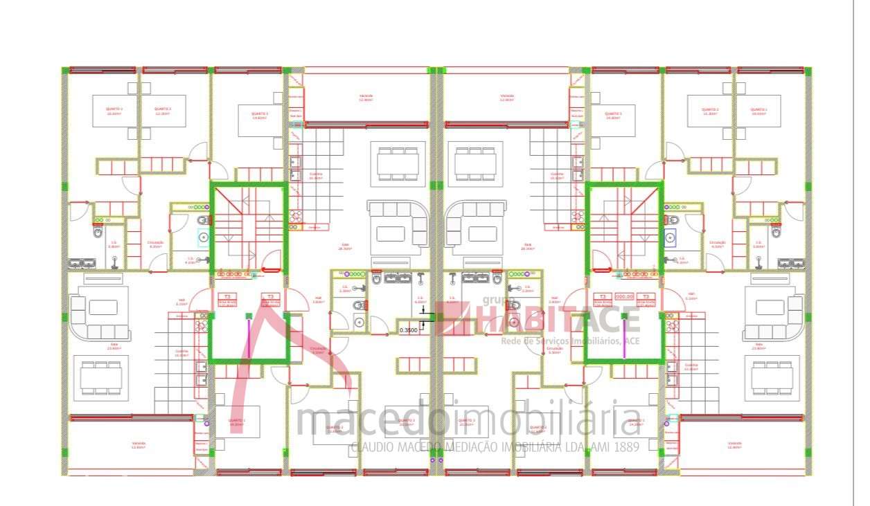 Apartamento T3 com Excelentes Acabamentos e Garagem na Sé – Centro de-12