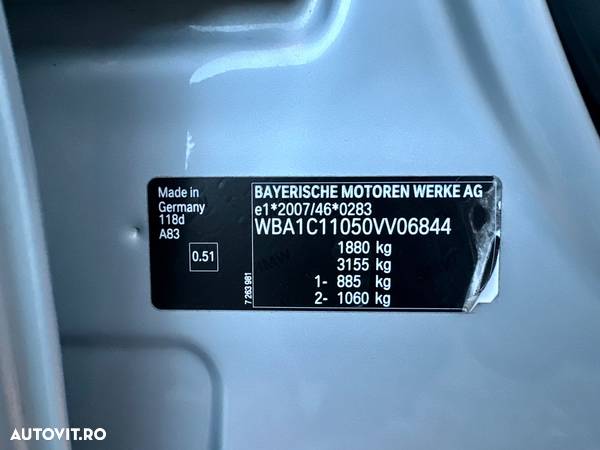 BMW Seria 1 118d Aut. Urban Line - 32