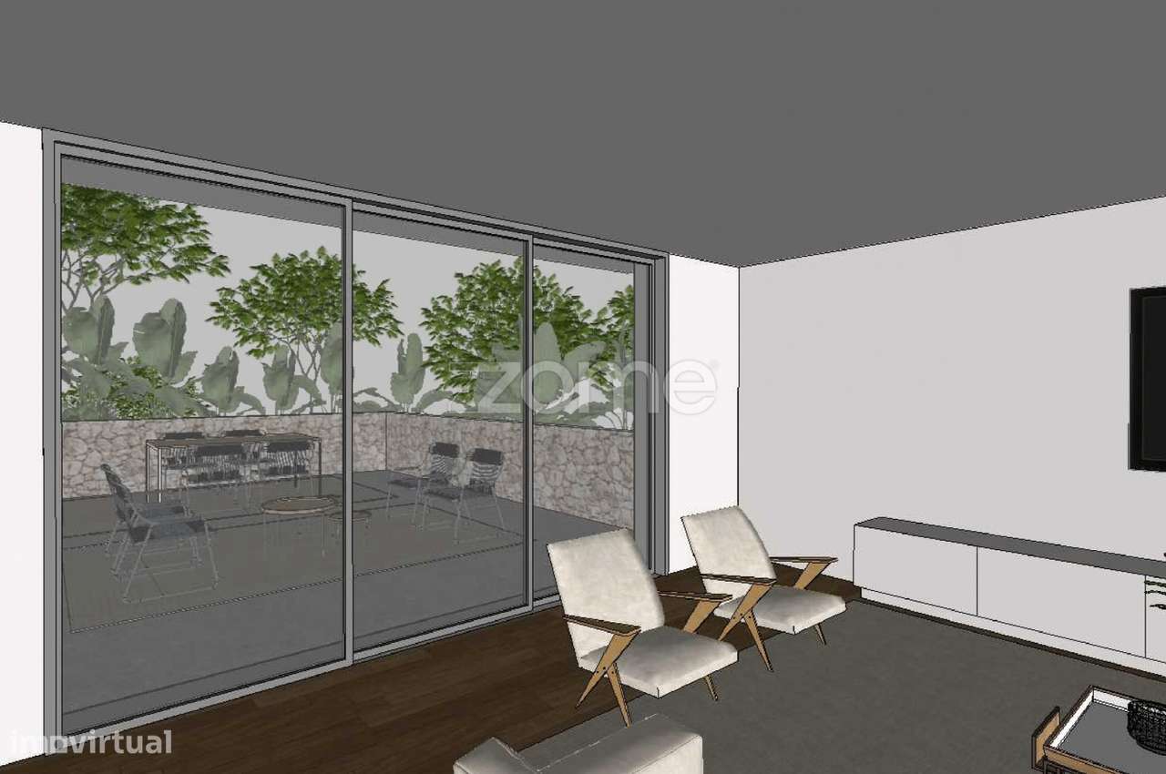 Moradia T3 com projeto aprovado, a1500m do Rio Douro - Valbom Gondomar-18