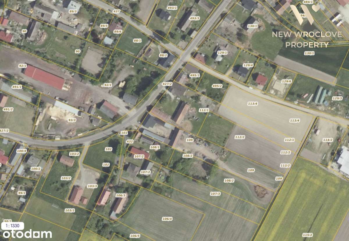 Działka budowlana, zielona okolica - Pełny obrazek: 4/5