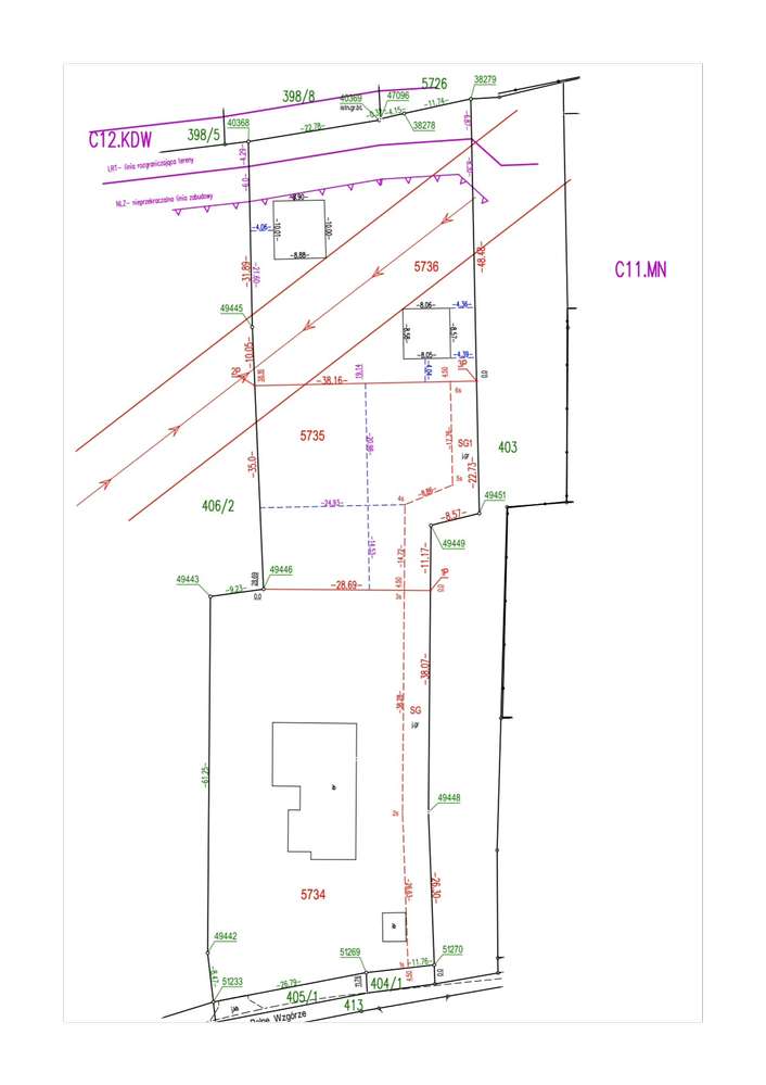 Piękna działka budowlana  Olkusz Polne Wzgórze 1700m2 - Pełny obrazek: 5/9