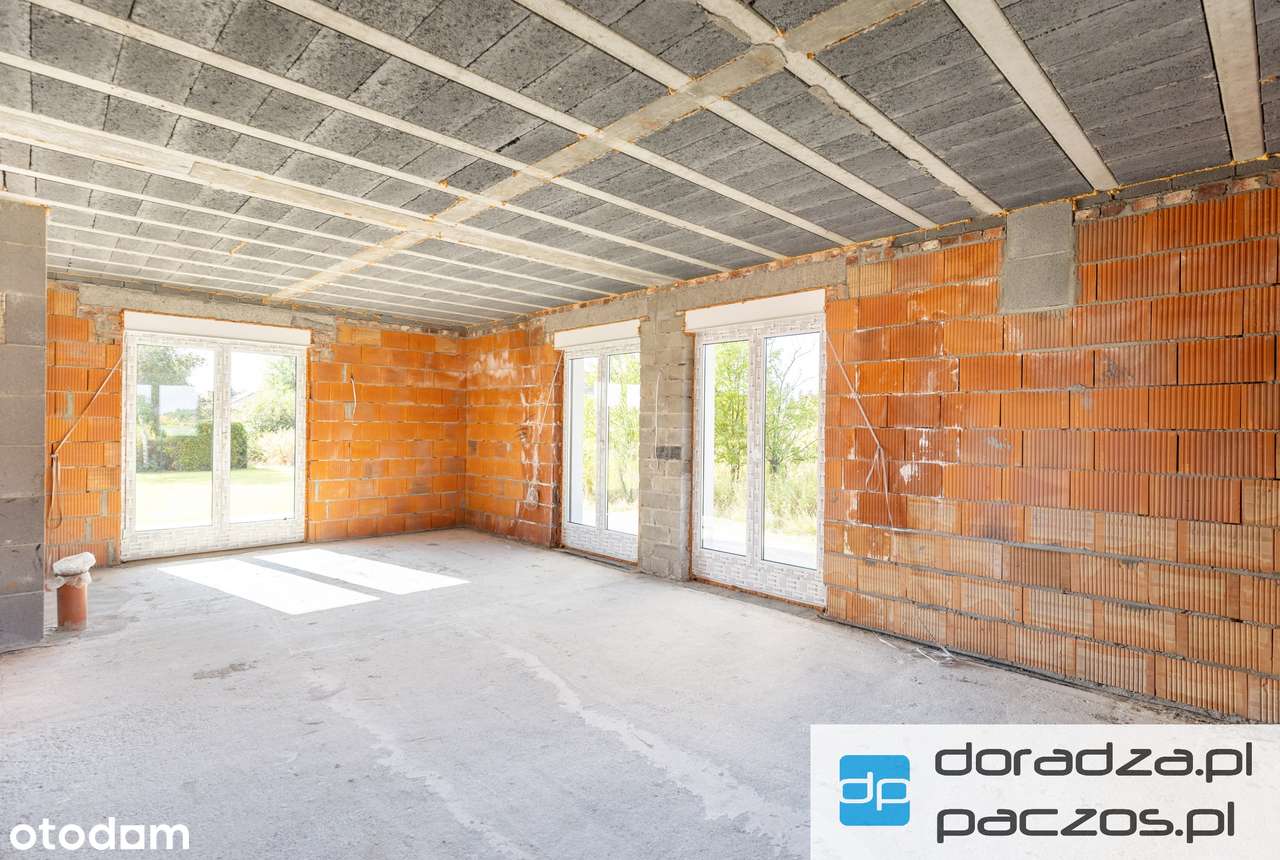 Dom w stanie surowym zamkniętym / Nadolice Wielkie/ ul. Orzechowa-17