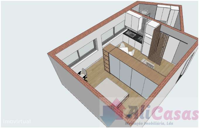 Excelente T0 completamente renovado!-17