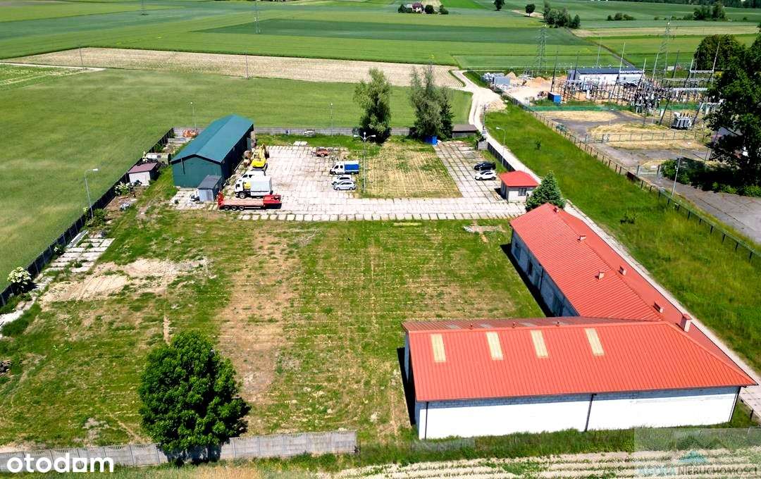 Hala Produkcyjno-Magazynowa + murowany budynek, okolice Płocka-13