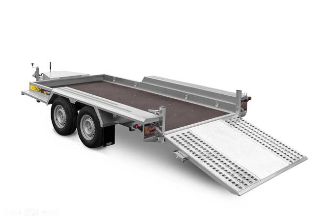 Lorries PRZYCZEPA DO TRANSPORTU MASZYN / KOPARKI - LORRIES / DMC 2700kg / 1.5m x 3.1m - 6