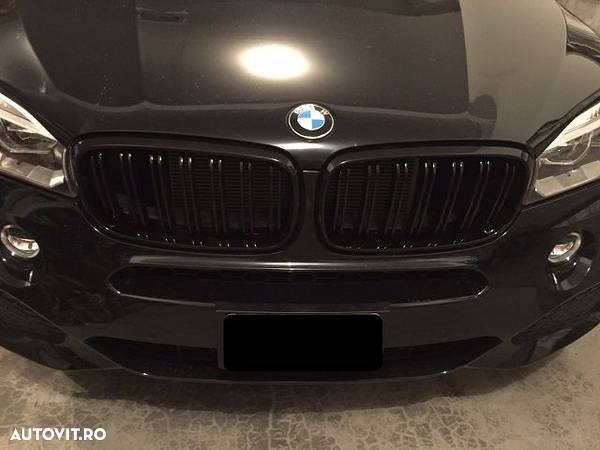 Grile BMW F15 F16 X5 X6 M Look Duble 2014+ - 7