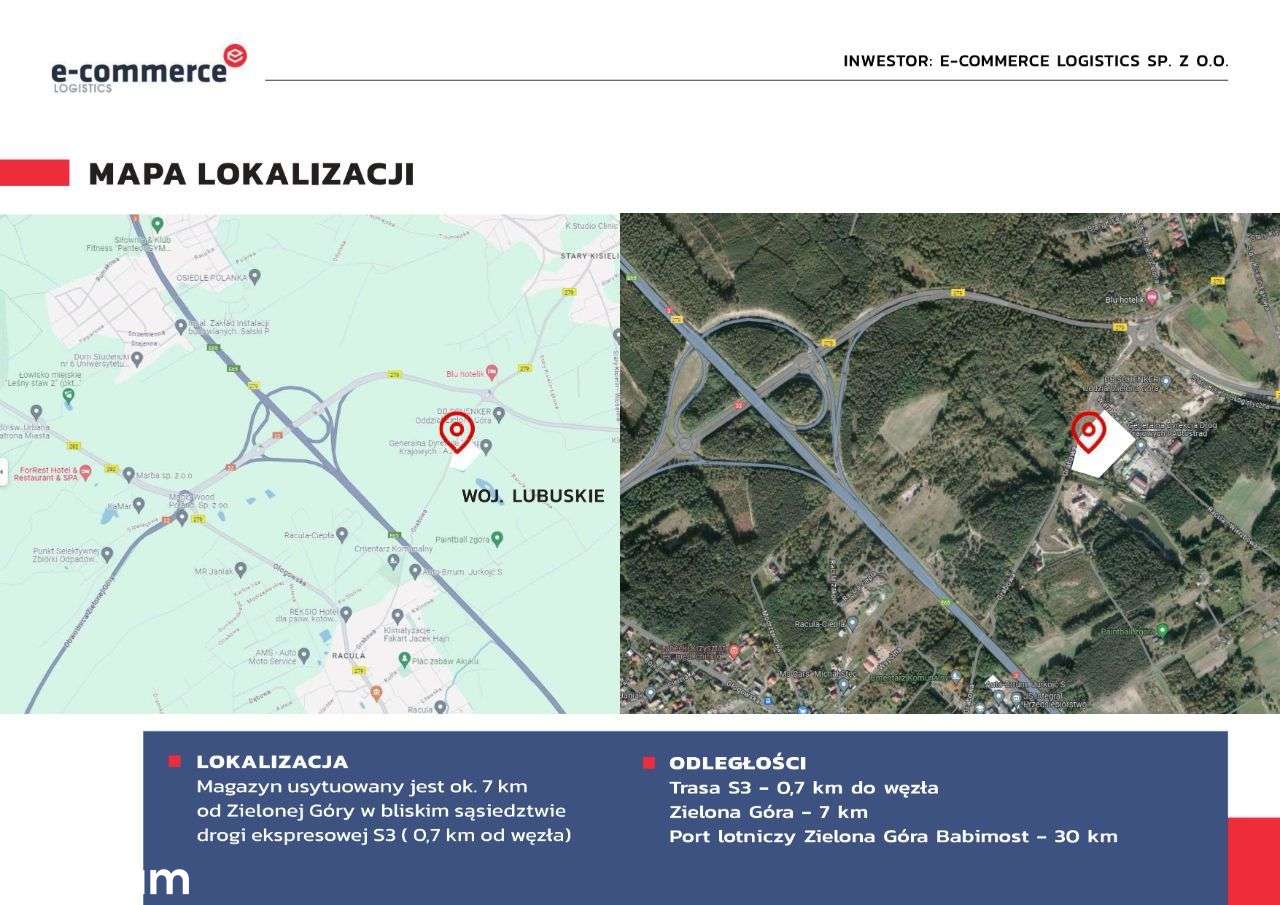 Działka inwestycyjna przy strefie przemysłowej blisko S3  1,37 ha - Pełny obrazek: 2/8