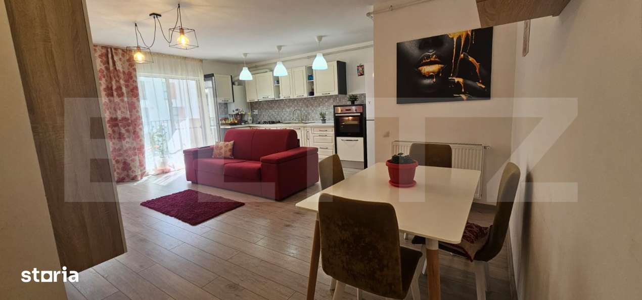 Apartament cu 2 camere, etajul 1, 66mp, parcare, balcon, New City Eroi - Imagine principală: 4/17