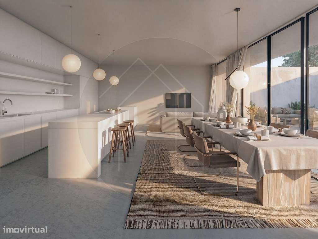 Moradia T3 Térrea de Arquitetura Contemporânea com Jardim Privativo...-25