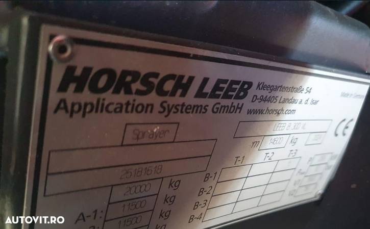 Horsch Leeb 8.300 Autopropulsat Ierbicidat - 11