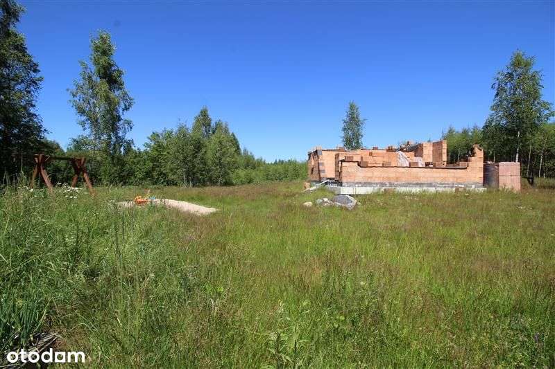 Działka z rozpoczętą budową-7