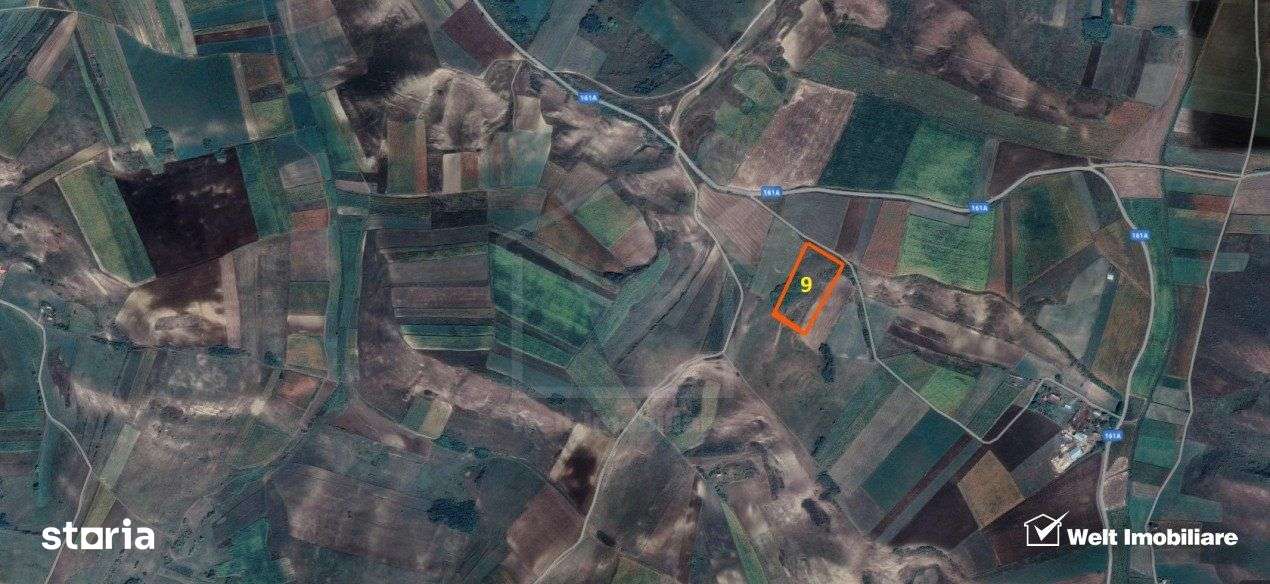 Cojocna, teren extravilan, 10.2 ha - 9 parcele - arabil, faneata - Imagine principală: 5/5