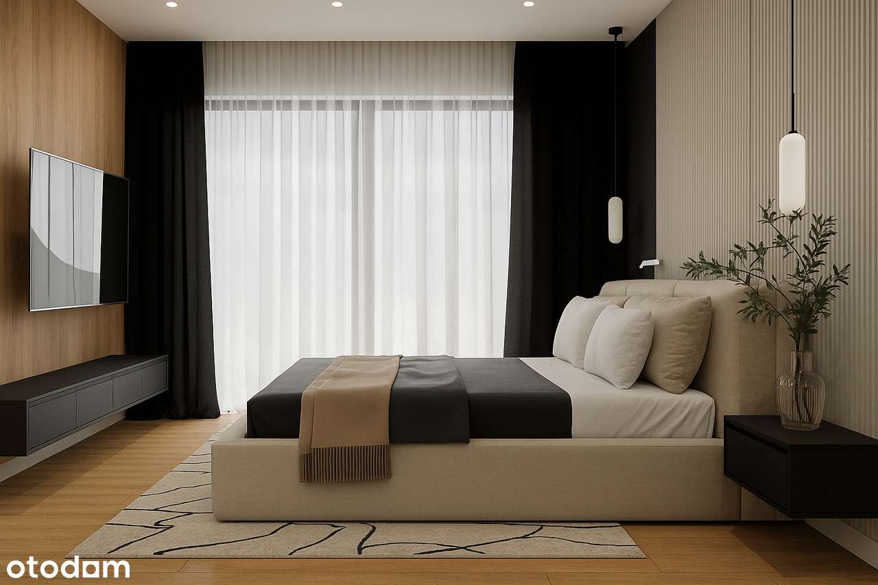 Nowoczesny wygodny duży dom dla rodziny w mieście, szybki dojazd do S7-7