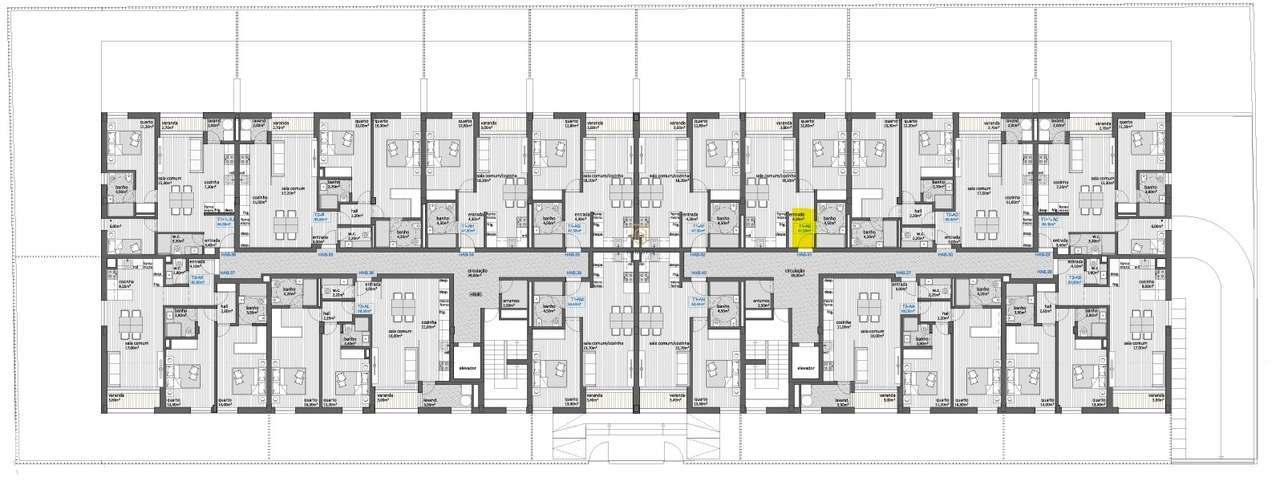 Apartamento T1, NOVO, ao polo universitário do Porto - Grande imagem: 5/11
