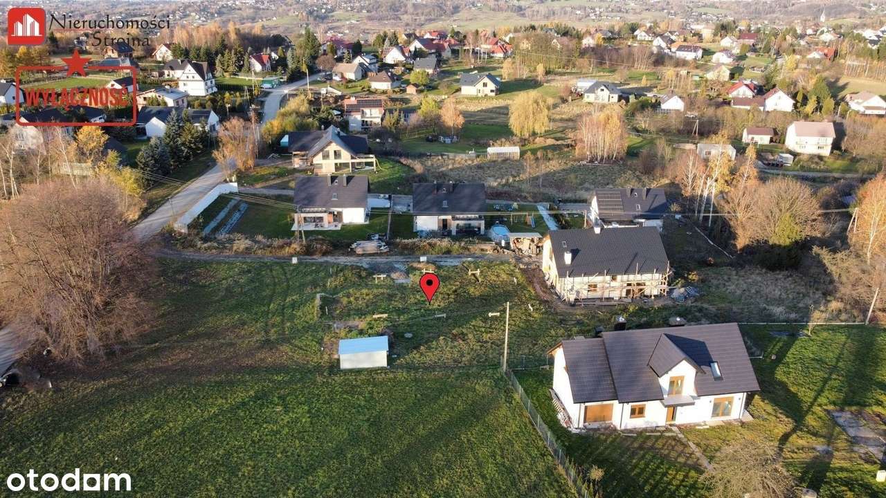 Działka 10,5a z pozwoleniem na budowę Bliźniaka-0