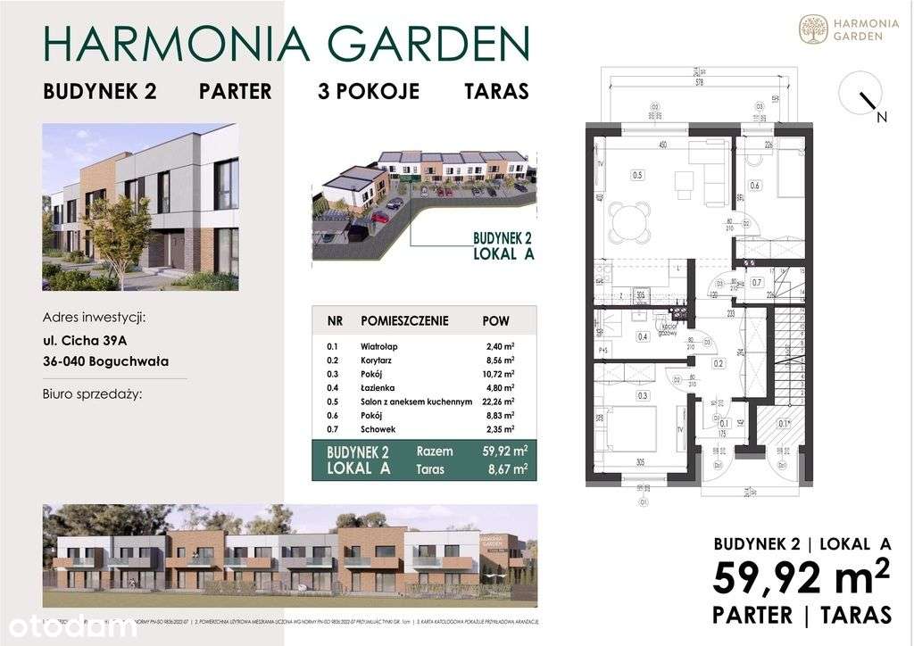 Nowa inwestycja|3 pokoje z ogródkiem|7 493zł/m2 - Pełny obrazek: 5/10