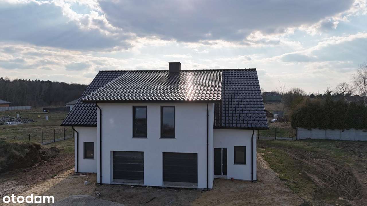 Nowy dom w zabudowie bliźniaczej - lewy segment, Lubieszów-Nowa Sól