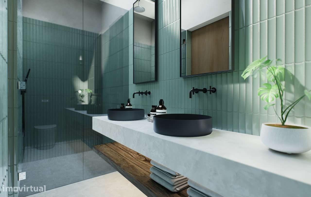 Moradia em banda em rua das Alcaçarias, Faro - Grande imagem: 5/9