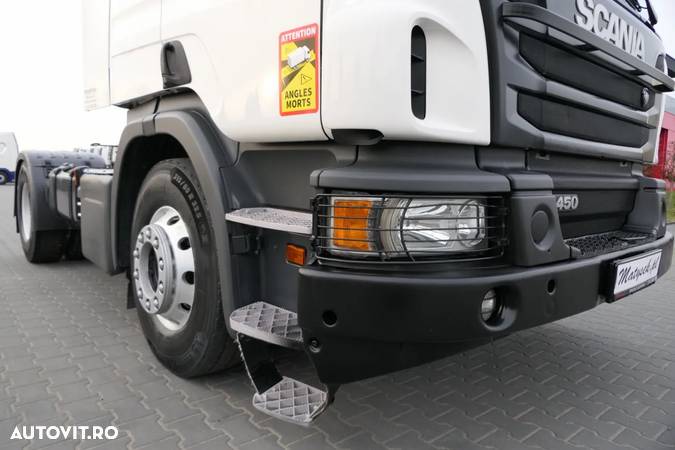 Scania P 450 / RETARDER / HIDRAULIC / CABĂ MICĂ / GREUTATE: 6990 KG / EURO 6 / IMPORTAT - 11