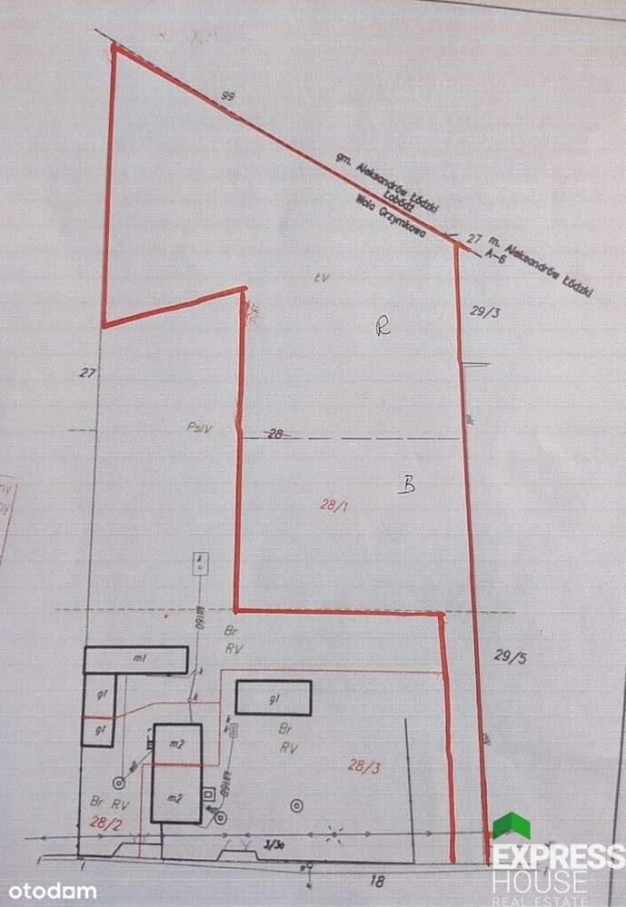 Działka rolno-budowlana 3 km od Aleksandrowa Łódz. - Pełny obrazek: 4/4