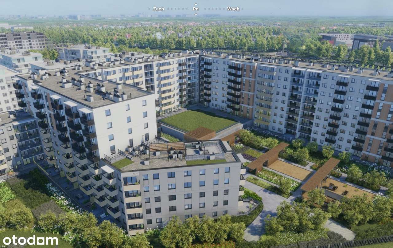 Wrocław KRZYKI: 2 POKOJE, 39 M², duży BALKON-14