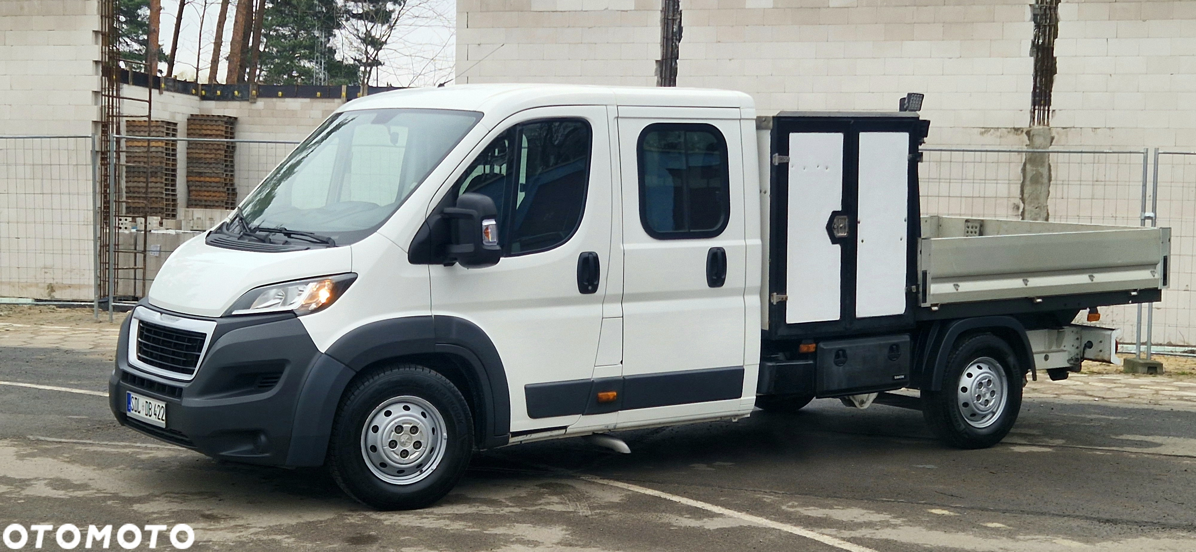 Peugeot BOXER 3.0 180KM DOKA BRYGADÓWKA MAXI KLIMA PODWÓJNY RESOR - 9