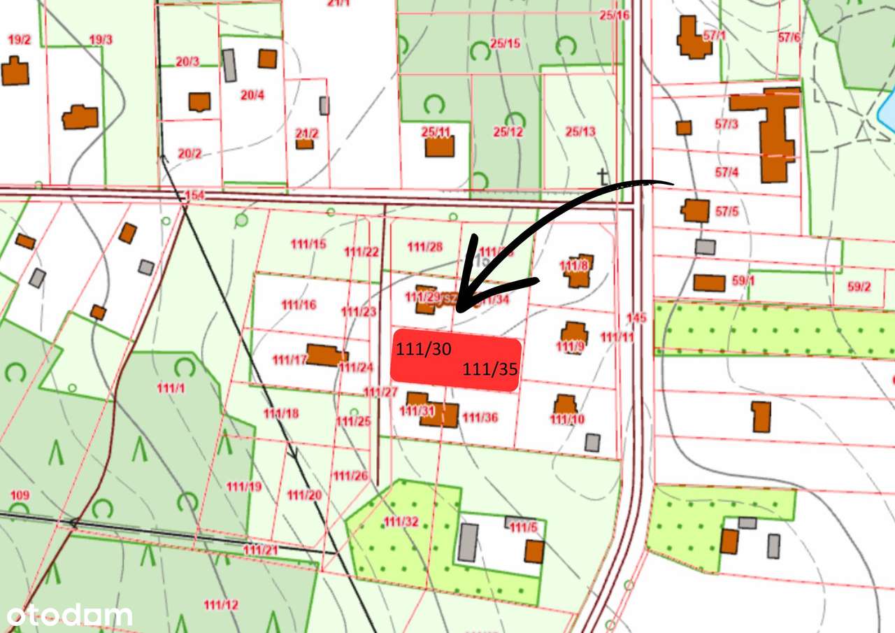 Działka 1552M2+ FUNDAMENT + PROJEKT DOMU - Byszewy, gmina Nowosolna.-4