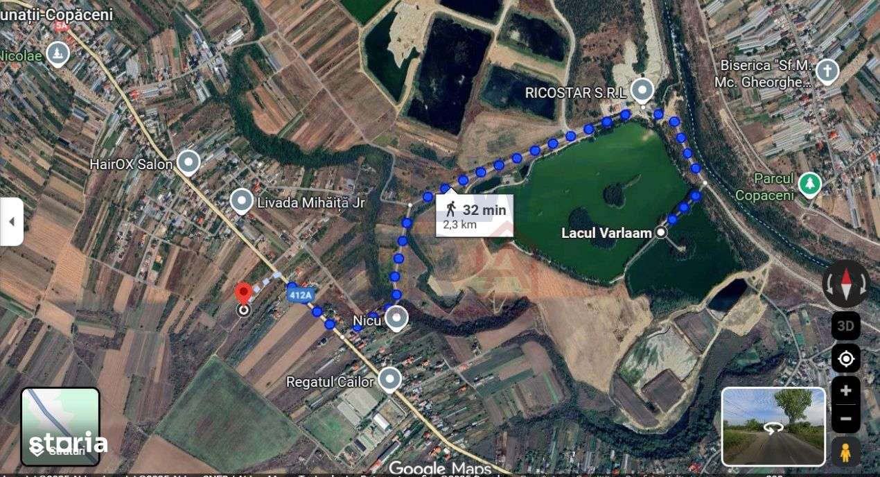 De Vanzare Teren 400 mp cu Autorizatie de contructie  Adunatii Copacen - Imagine principală: 5/13