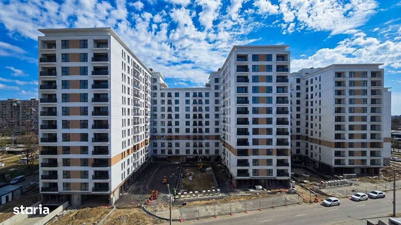 2 camere cu terasa generoasa de 40 mp-High Garden East-Parcare inclusa