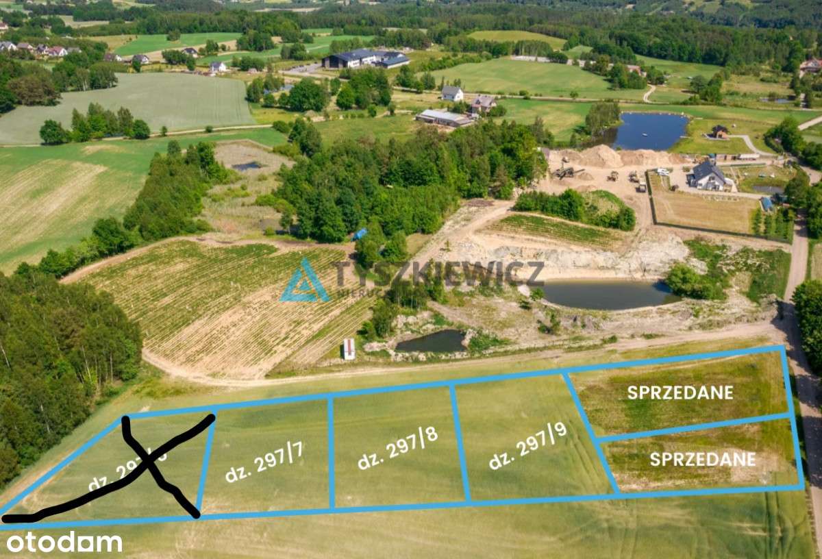 Piękna działka przy lesie Brodnica Górna - Pełny obrazek: 3/13