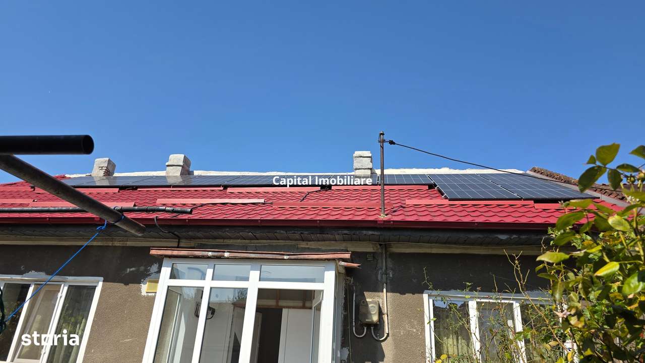 Casă S+P, curte 267mp, Panouri fotovoltaice 5 kW - Imagine principală: 4/7