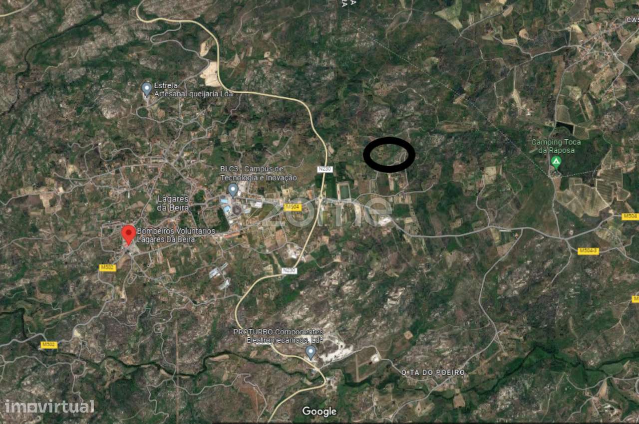 Terreno 2200m2 em Lagares da Beira - Coimbra - Grande imagem: 3/15