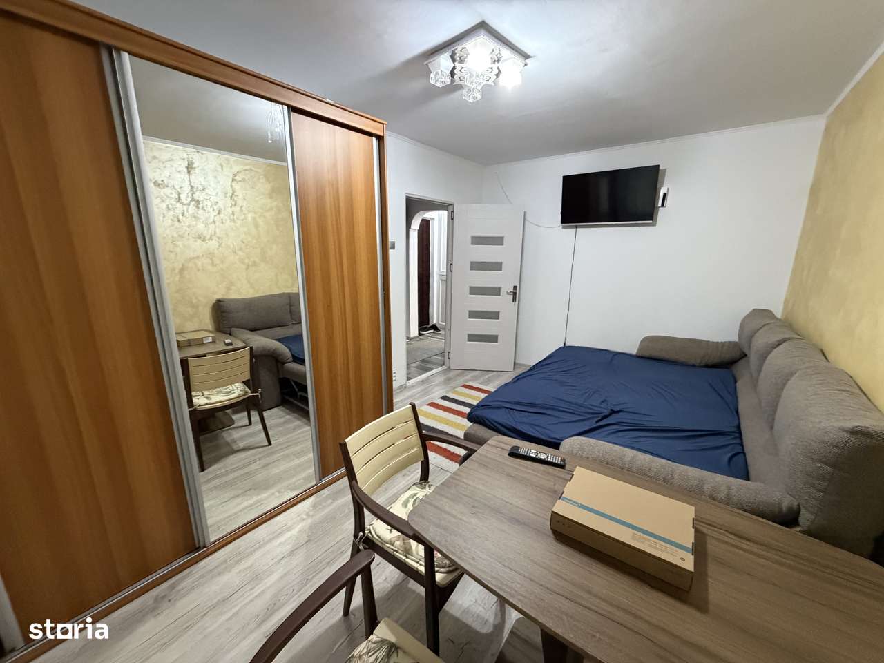 Garsoniera Mioveni, Robea, mobilata si utilata, renovata-2