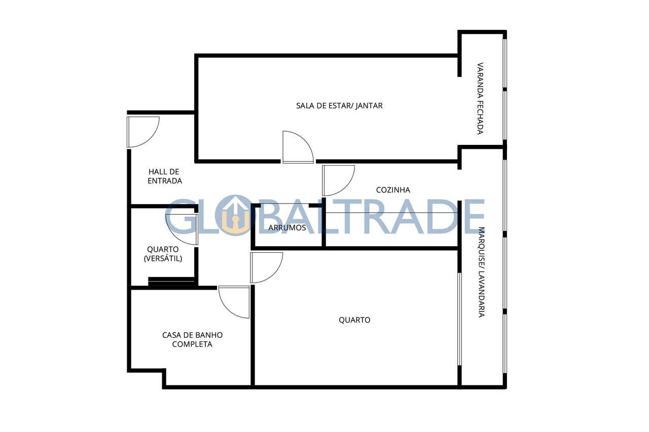 Apartamento T1 no coração do Porto-49