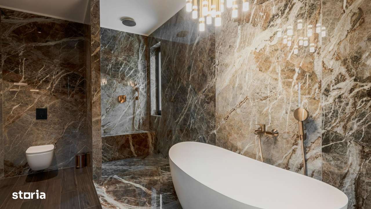 Vila design unic in complexul Zenville Pipera I 5 camere-14