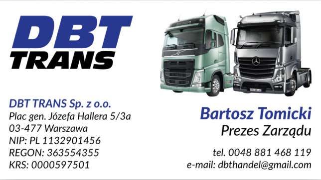 DBT TRANS SP. Z O.O. logo