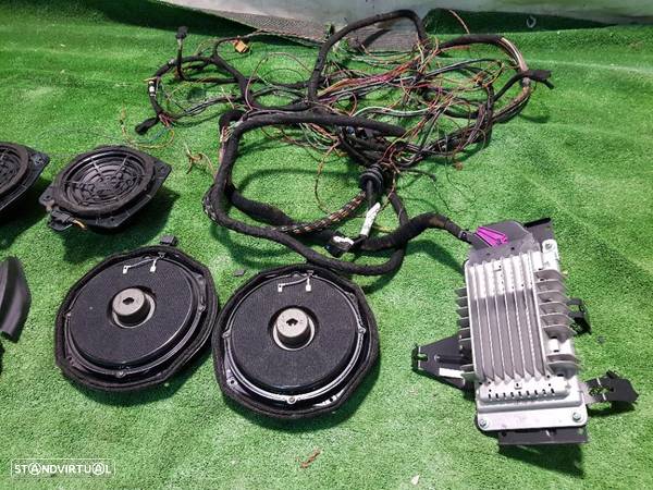 Conjunto de som Bose Audi A4 B7 B6 cabrio  colunas e amplificador - 2