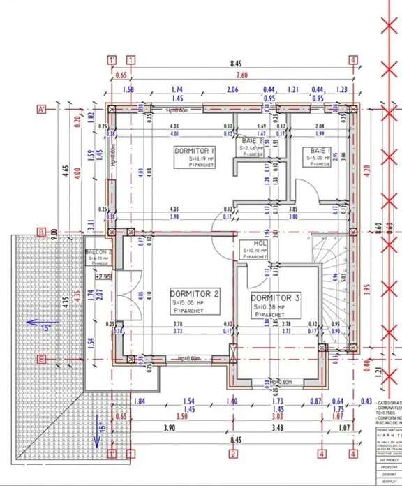 Casa individuala, 4 camere, 110mp utili, 400mp teren, Luna de Sus - Imagine principală: 5/6