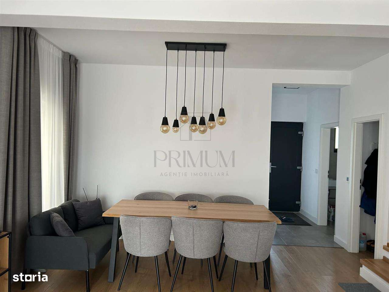 Duplex partial mobilat - canalizare - curte amenajata - Imagine principală: 4/18